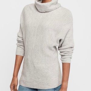 Express Gray Cowl Neck Sweater, Size XS